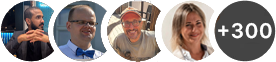 The Lead Hub client and team avatar stack